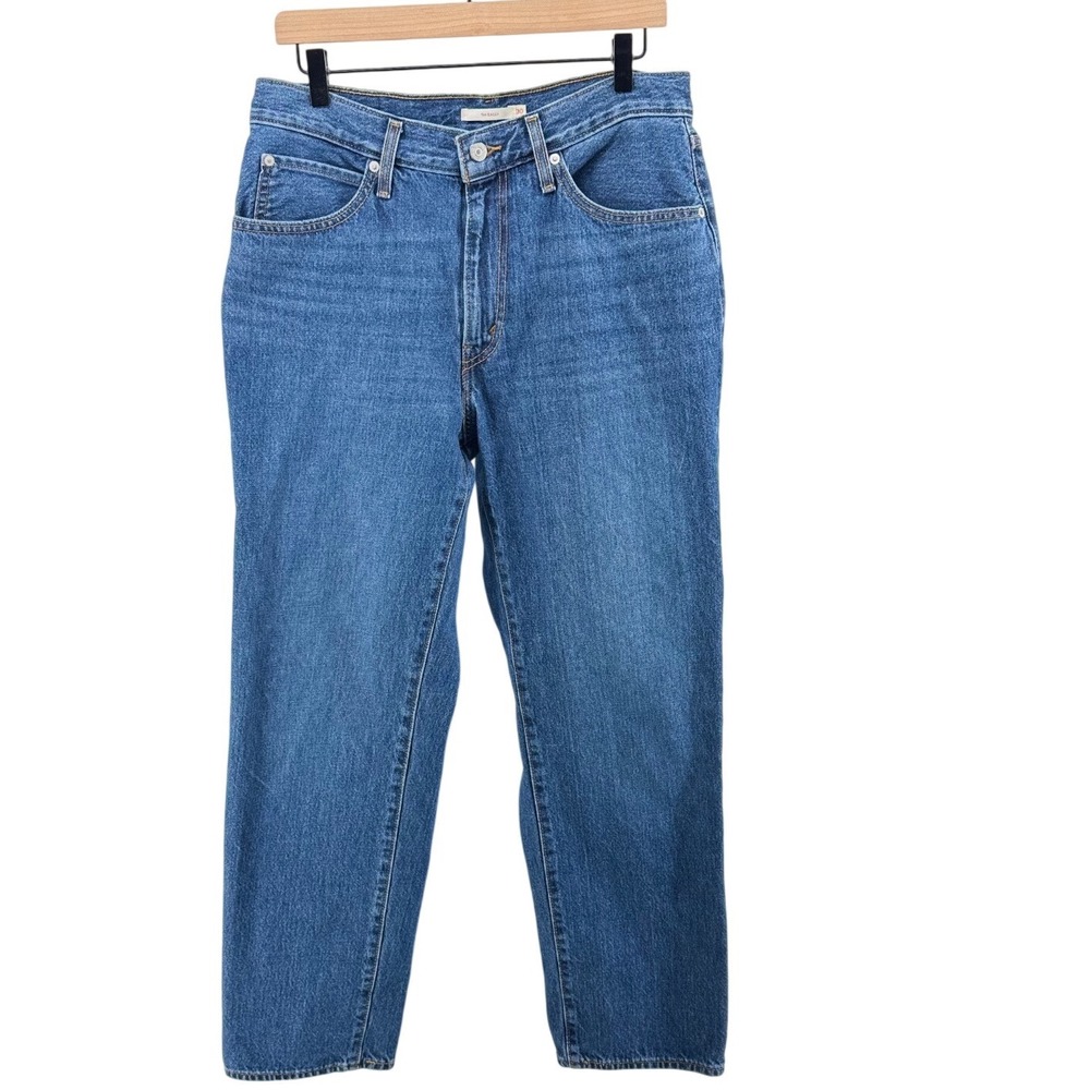 Levi's '94 Baggy Jeans Women 30‎ Blue Medium Wash High Rise Y2K Retro Denim